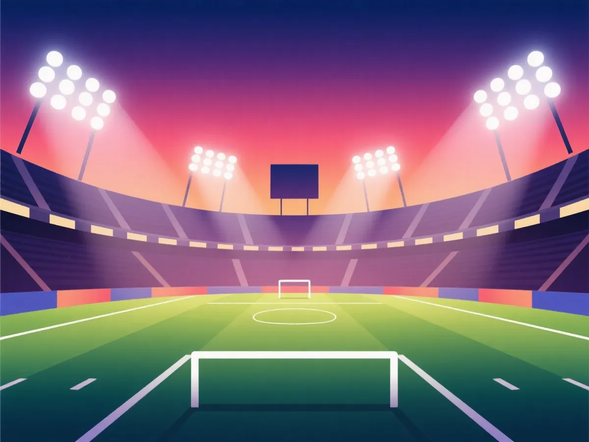 体育场景插画