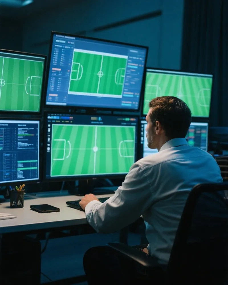 技术团队进行数据分析